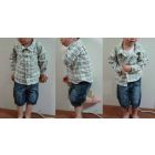 子供用 長袖シャツ型紙と作り方