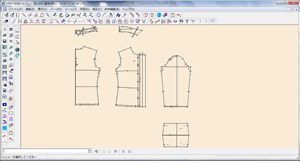 パターンメイキング 背景「白」