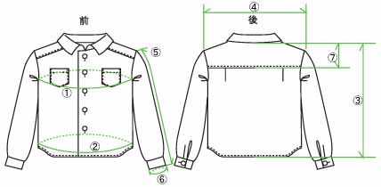 子供用 長袖シャツ型紙と作り方 株式会社ジェイシーシステム